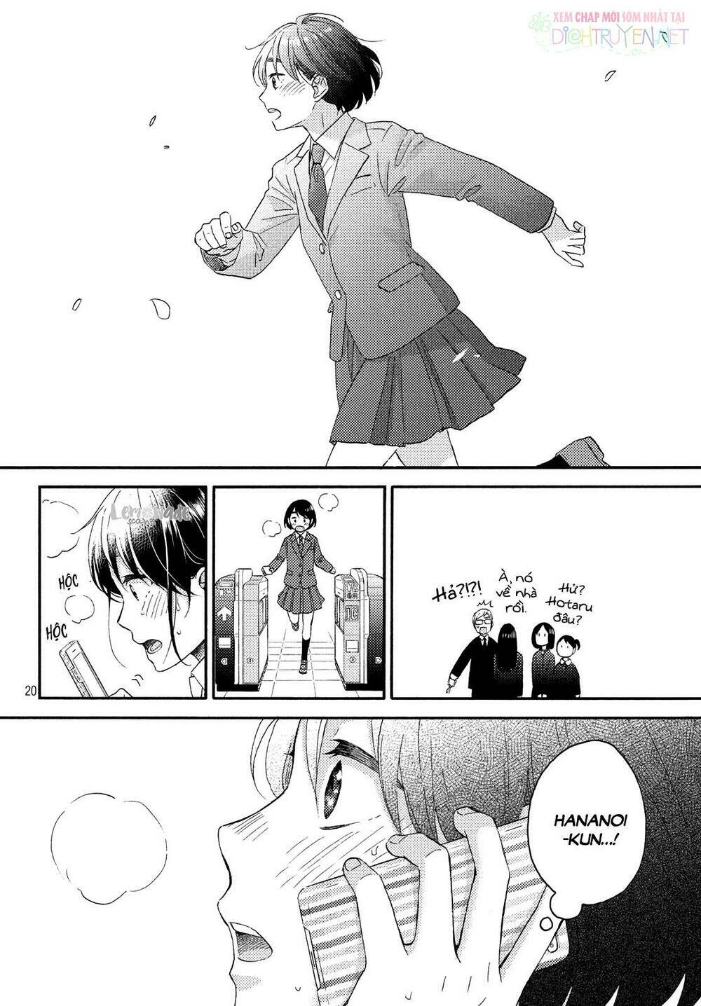 Hananoi-Kun Và Căn Bệnh Tình Yêu Chương 16 Ảnh 24