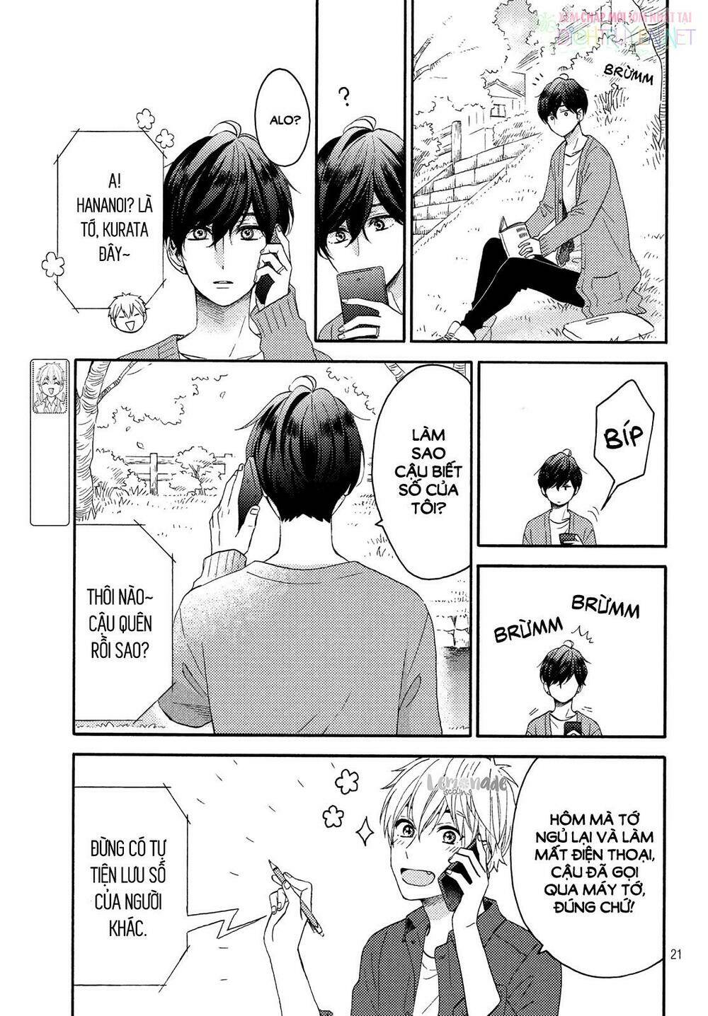 Hananoi-Kun Và Căn Bệnh Tình Yêu Chương 16 Ảnh 25