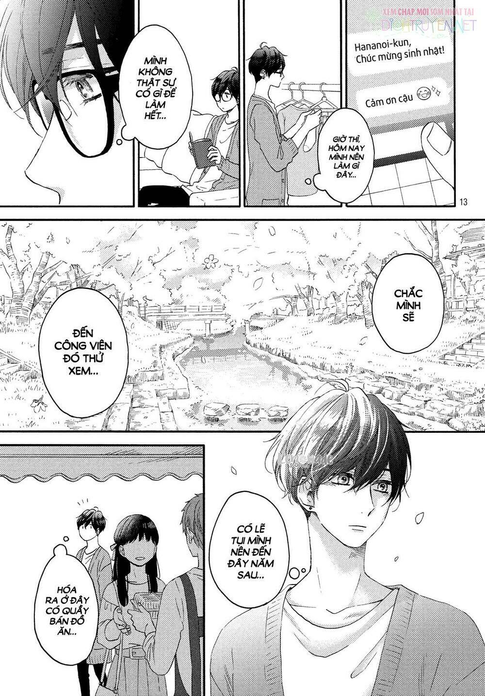 Hananoi-Kun Và Căn Bệnh Tình Yêu Chương 16 Ảnh 17