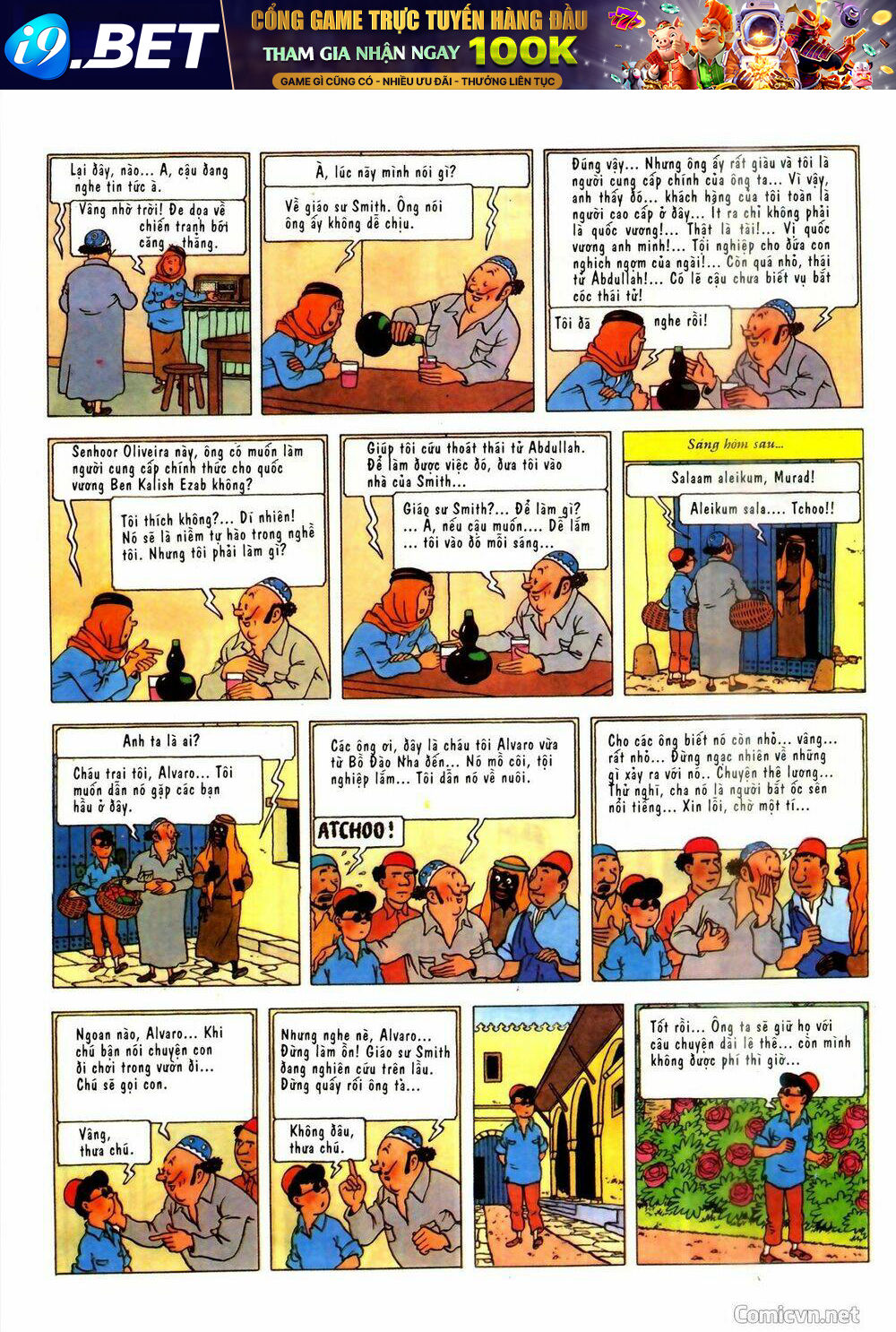 Những Cuộc Phiêu Lưu Của Tintin Chương 2 Ảnh 14