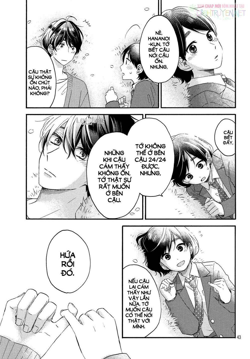 Hananoi-Kun Và Căn Bệnh Tình Yêu Chương 16 Ảnh 46