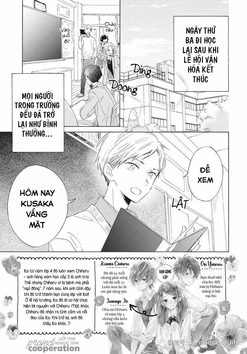 Kimi Wa Haru Ni Me Wo Samasu Chương 17 Ảnh 4