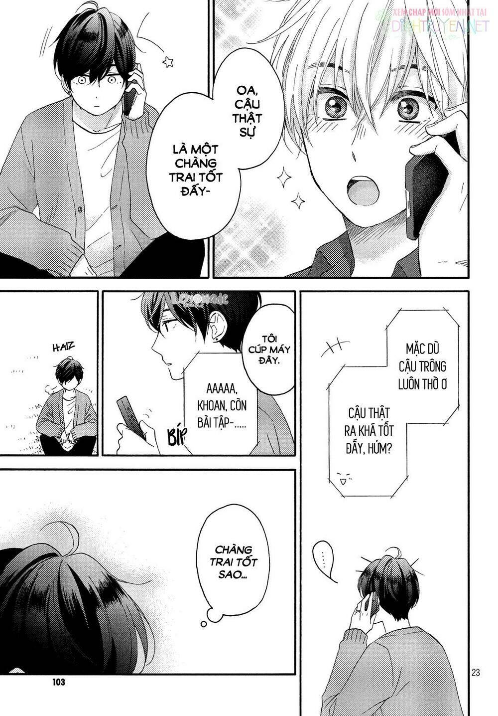 Hananoi-Kun Và Căn Bệnh Tình Yêu Chương 16 Ảnh 27