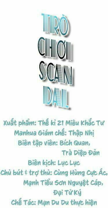 Trò Chơi Scandal Chương 2 Ảnh 3