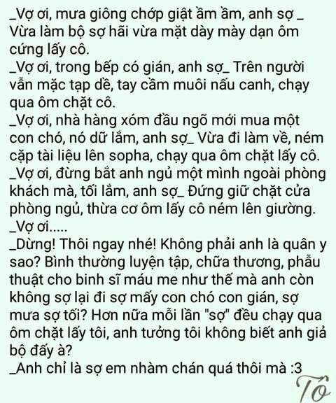 Những Mẩu Truyện "Ngôn Tình" [Ngọt, Sủng, Hài] Chương 4 Ảnh 5