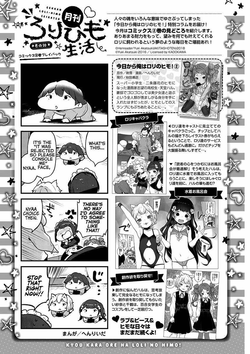Kyou Kara Ore Wa Loli No Himo! Chương 20 Ảnh 29