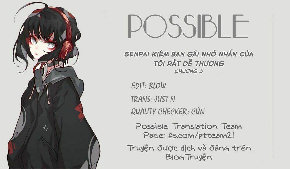 Senpai Kiêm Bạn Gái Nhỏ Nhắn Của Tôi Rất Dễ Thương Chương 3 Ảnh 3