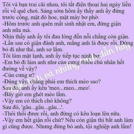 Những Mẩu Truyện "Ngôn Tình" [Ngọt, Sủng, Hài] Chương 4 Ảnh 2