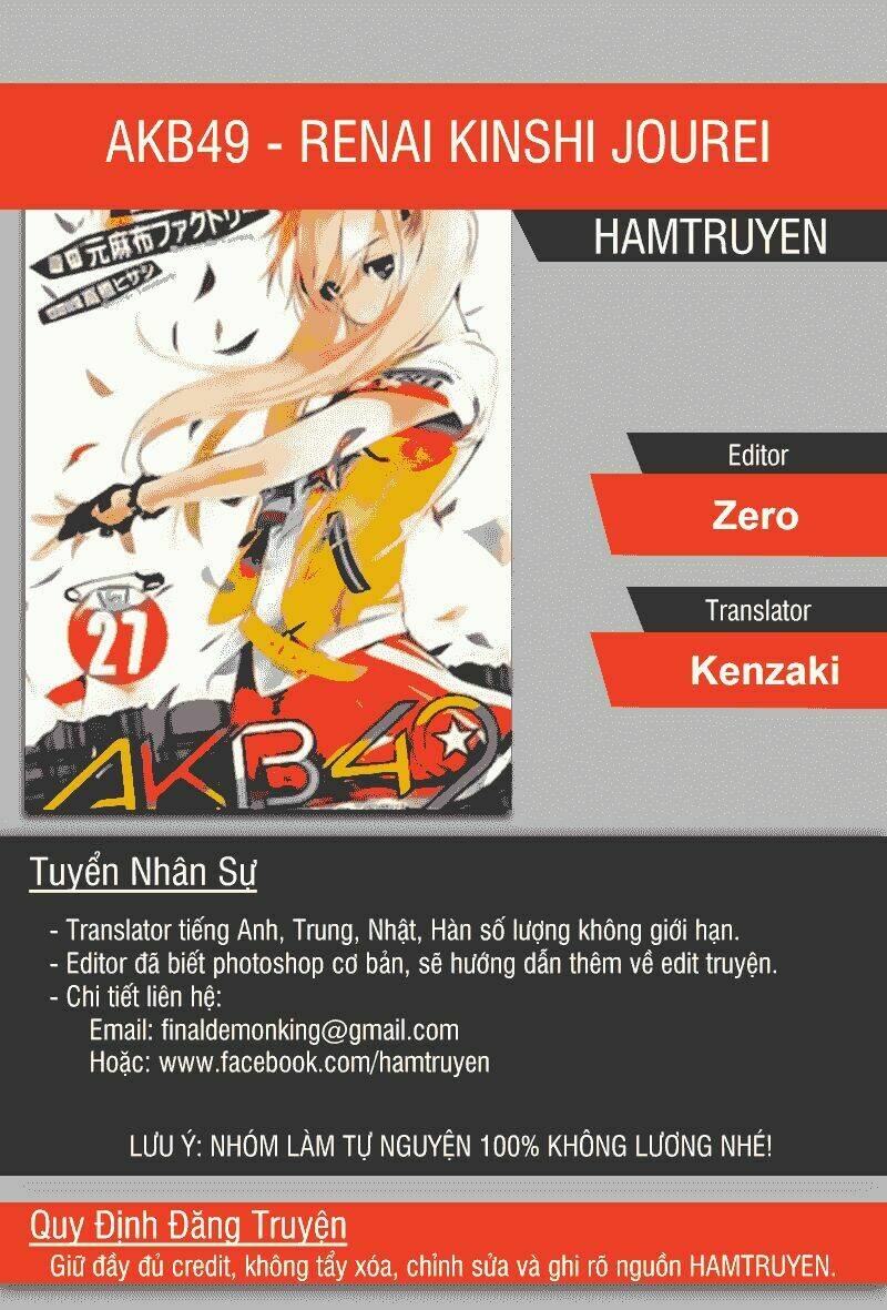 Akb49 - Renai Kinshi Jourei Chương 144 Ảnh 2