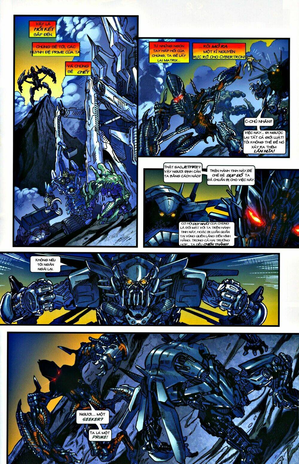 Transformer Film Comic Series Chương 1 Ảnh 17