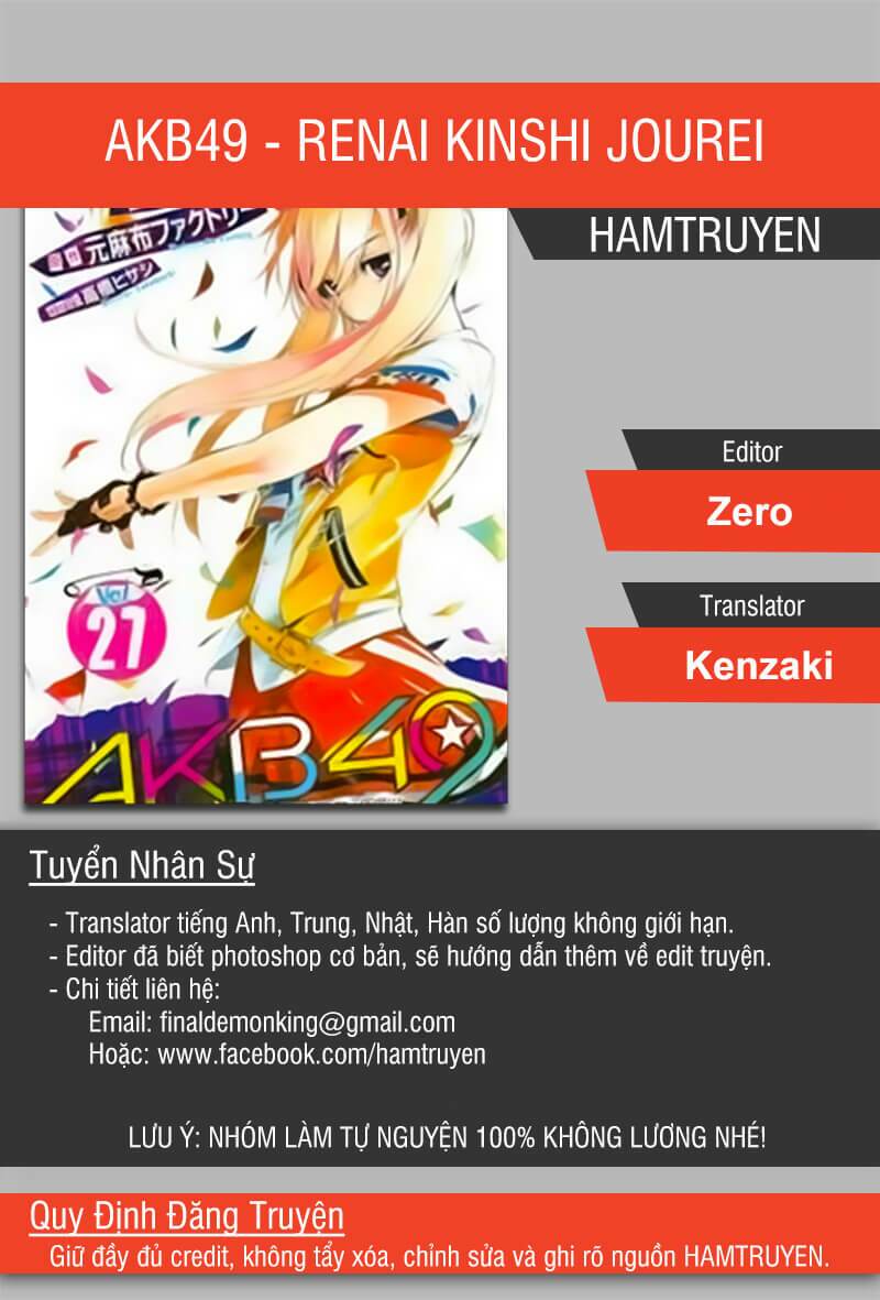 Akb49 - Renai Kinshi Jourei Chương 143 Ảnh 20