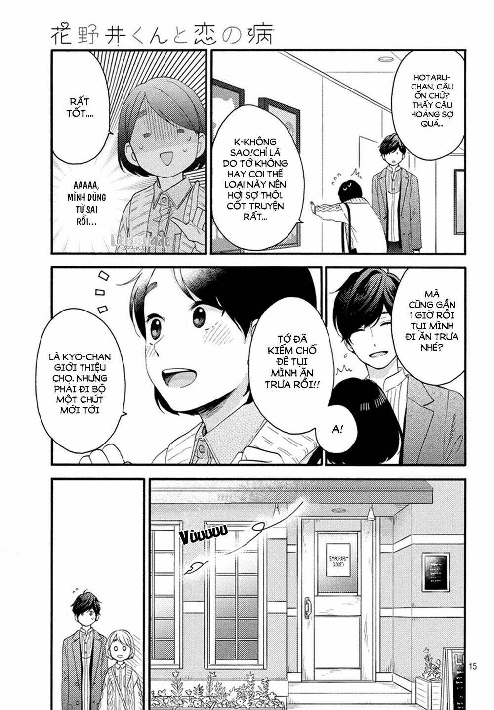 Hananoi-Kun Và Căn Bệnh Tình Yêu Chương 8 Ảnh 18