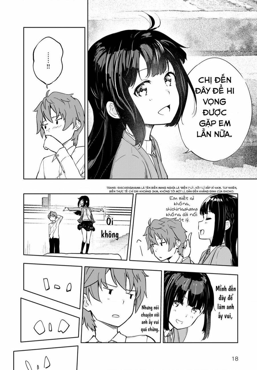 Seishun Buta Yarou Wa Yumemiru Shoujo No Yume Wo Minai Chương 4 Ảnh 20