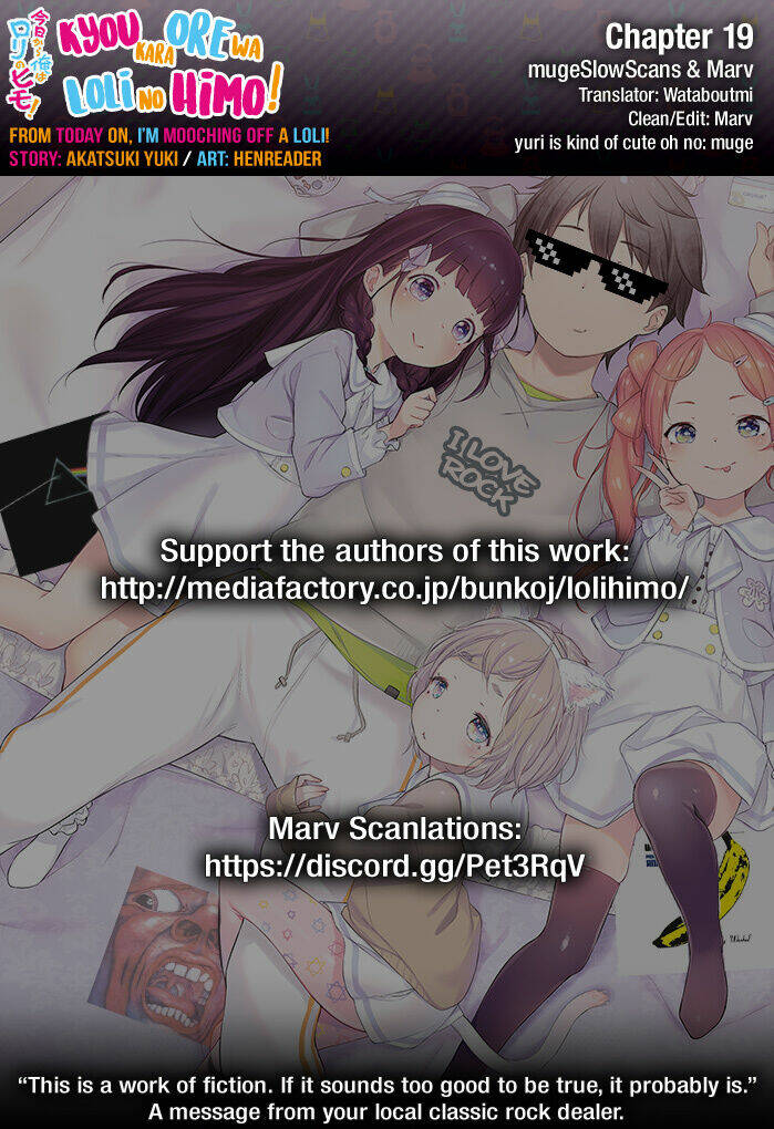 Kyou Kara Ore Wa Loli No Himo! Chương 19 Ảnh 31