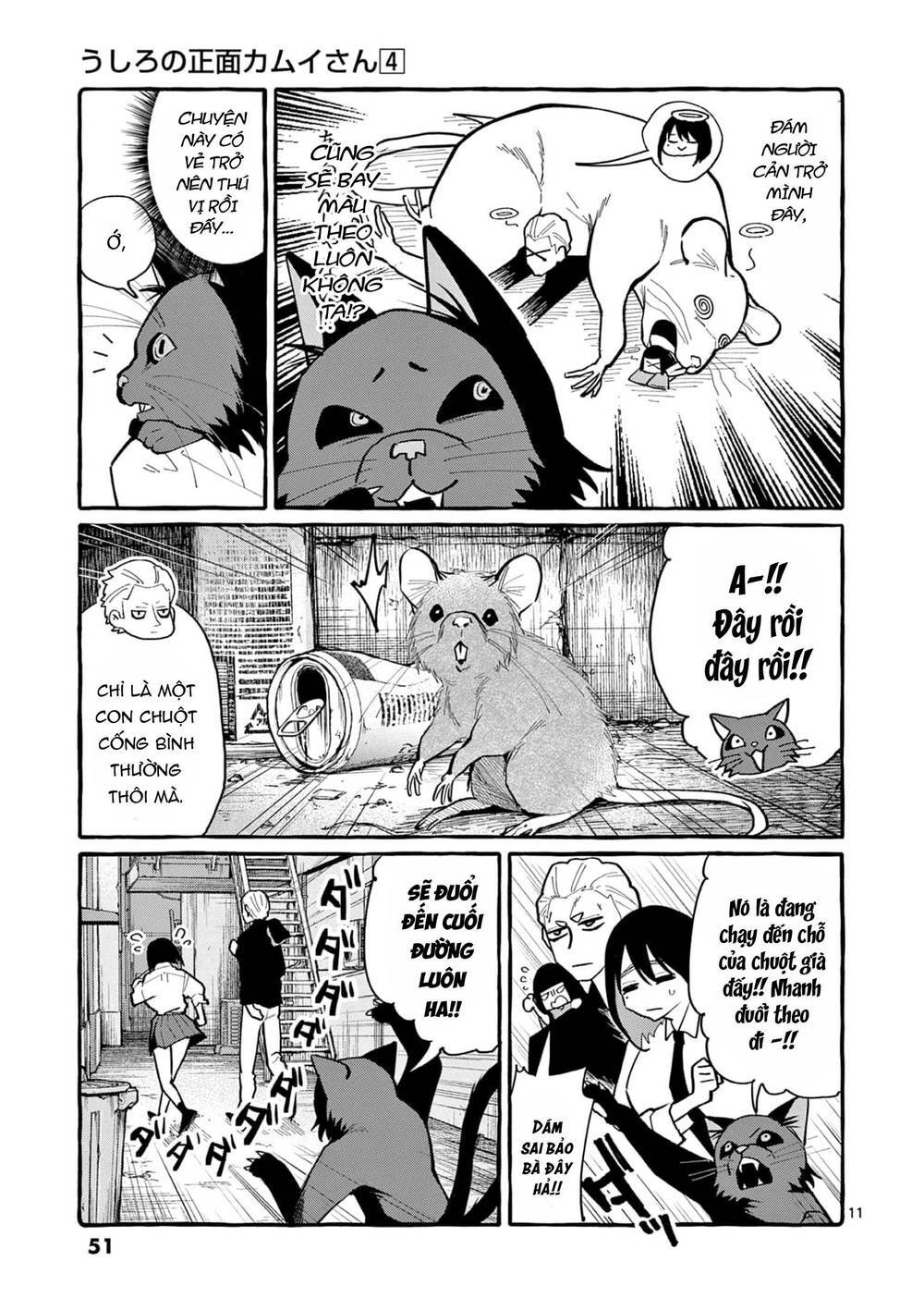 Ushiro No Shoumen Kamui-San Chương 32 Ảnh 14