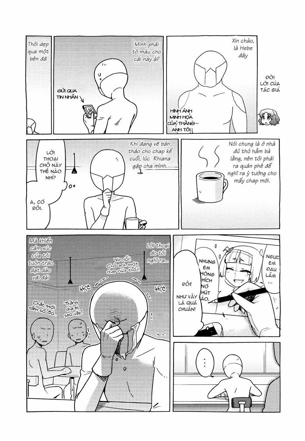 Majyo To Houki To Kurobuchi Megane Chương 45 Ảnh 8