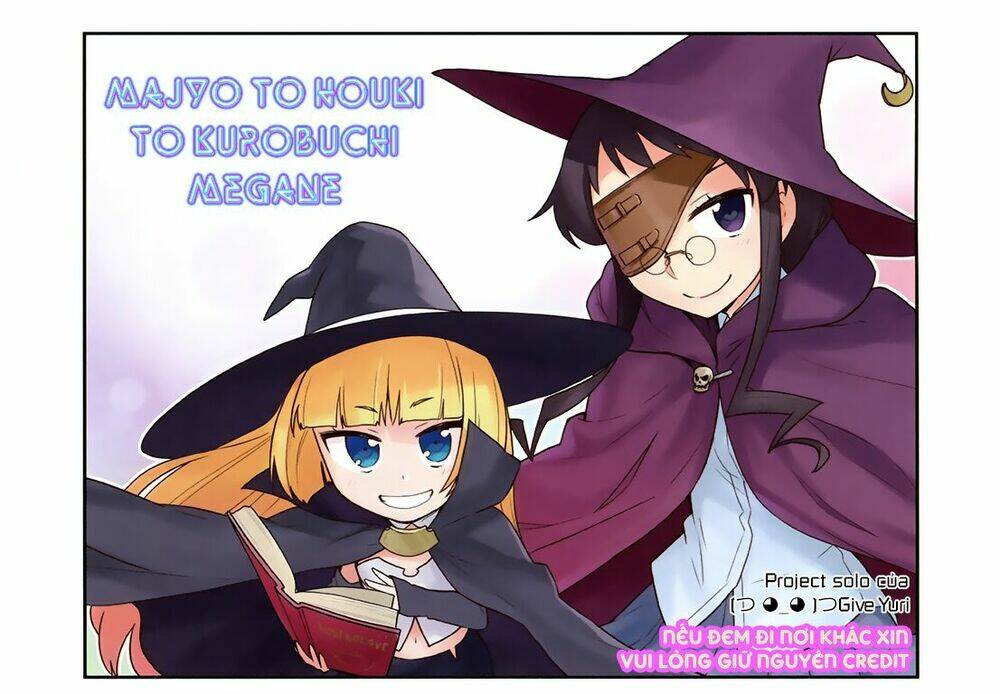 Majyo To Houki To Kurobuchi Megane Chương 45 Ảnh 2