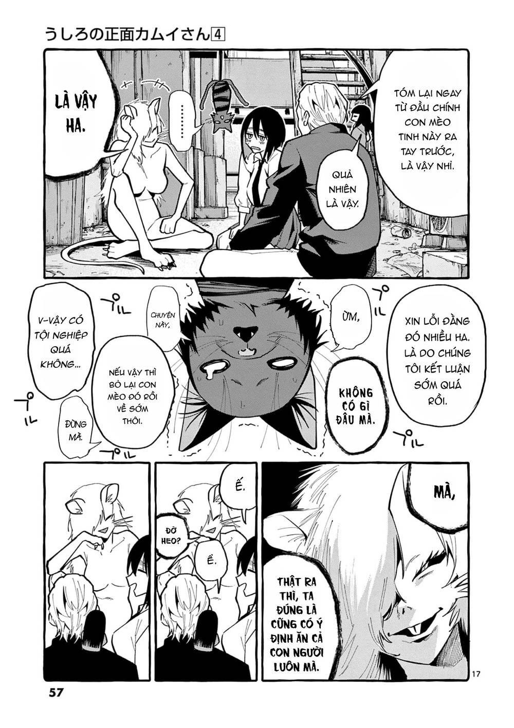 Ushiro No Shoumen Kamui-San Chương 32 Ảnh 20