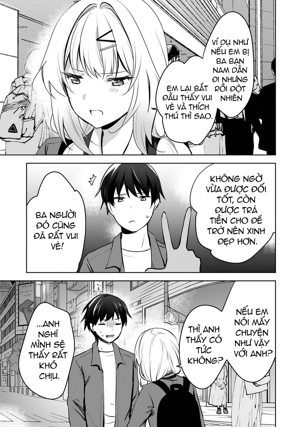 Ushiro No Seki No Gyaru Ni Sukarete Shimatta Chương 9 Ảnh 17
