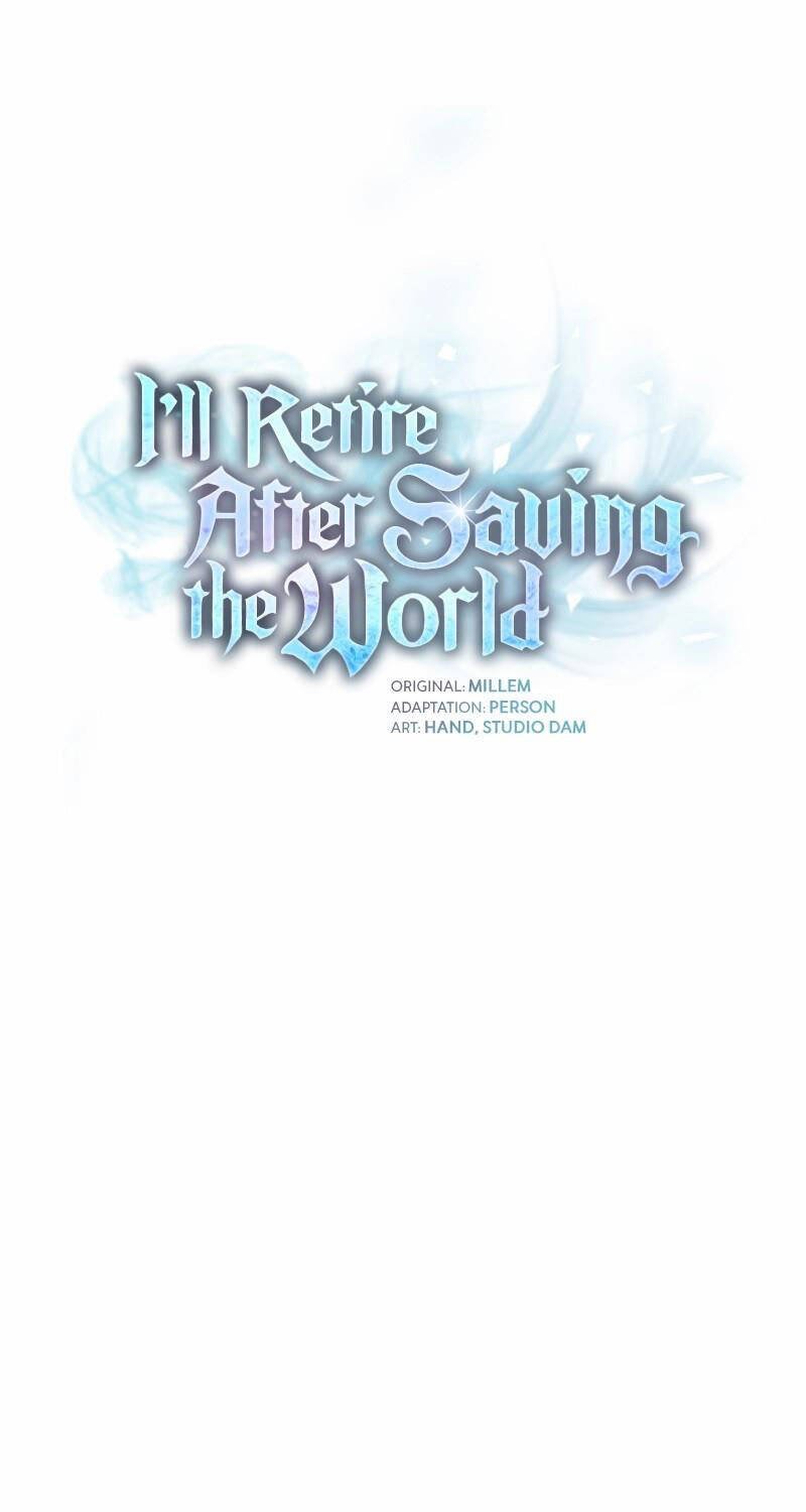 Tôi Sẽ Nghỉ Hưu Sau Khi Cứu Thế Giới Chương 28 Ảnh 30