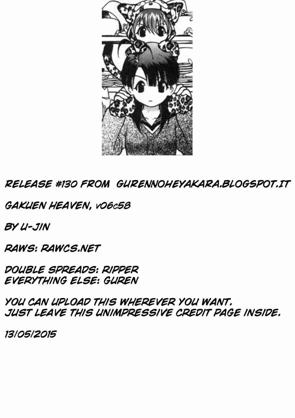 Gakuen Heaven Chương 58 Ảnh 20