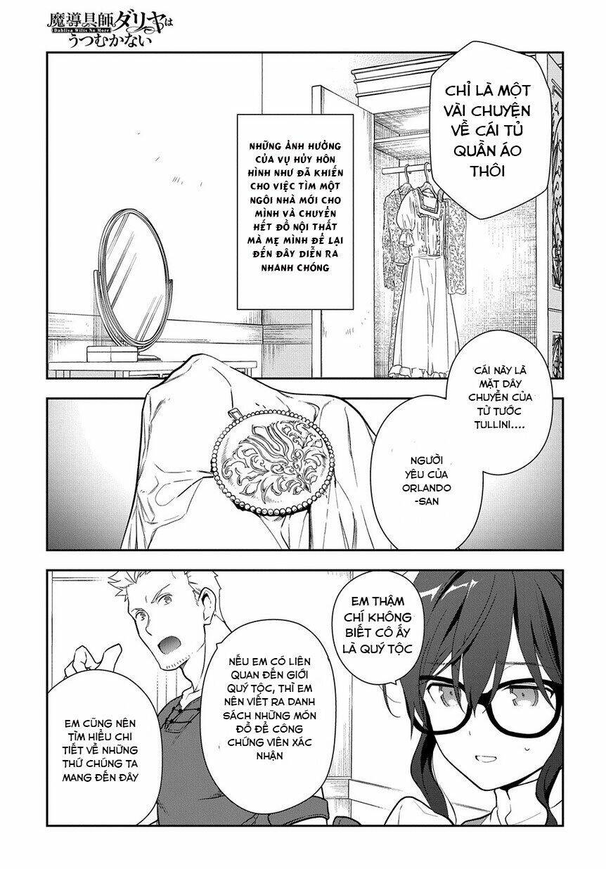 Madougushi Dahliya Wa Utsumukanai ~Kyou Kara Jiyuu Na Shokunin Life~ Chương 3 Ảnh 32