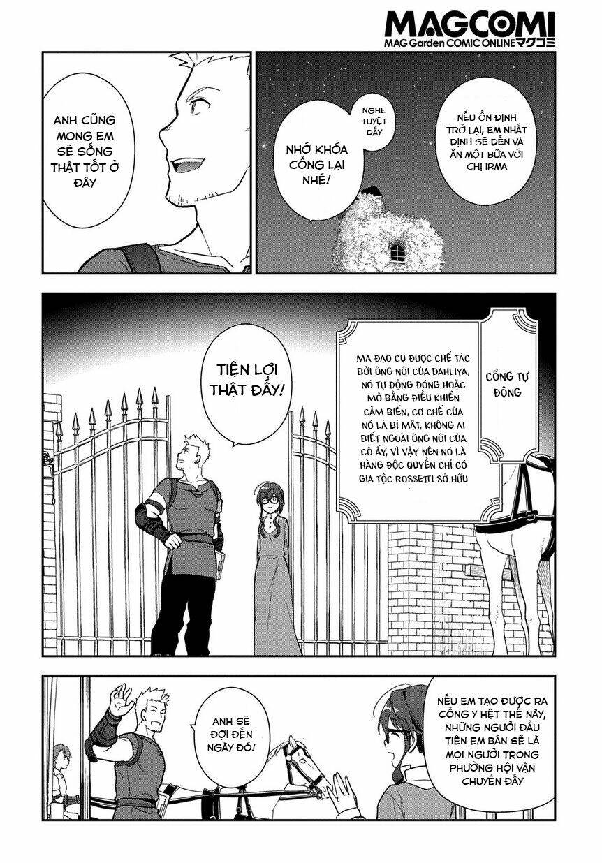 Madougushi Dahliya Wa Utsumukanai ~Kyou Kara Jiyuu Na Shokunin Life~ Chương 3 Ảnh 35