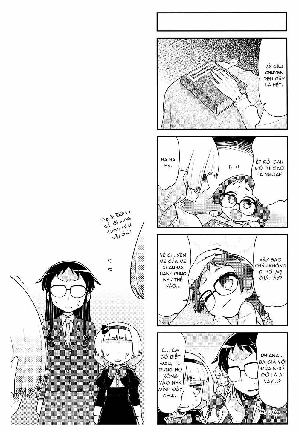 Majyo To Houki To Kurobuchi Megane Chương 45 Ảnh 11