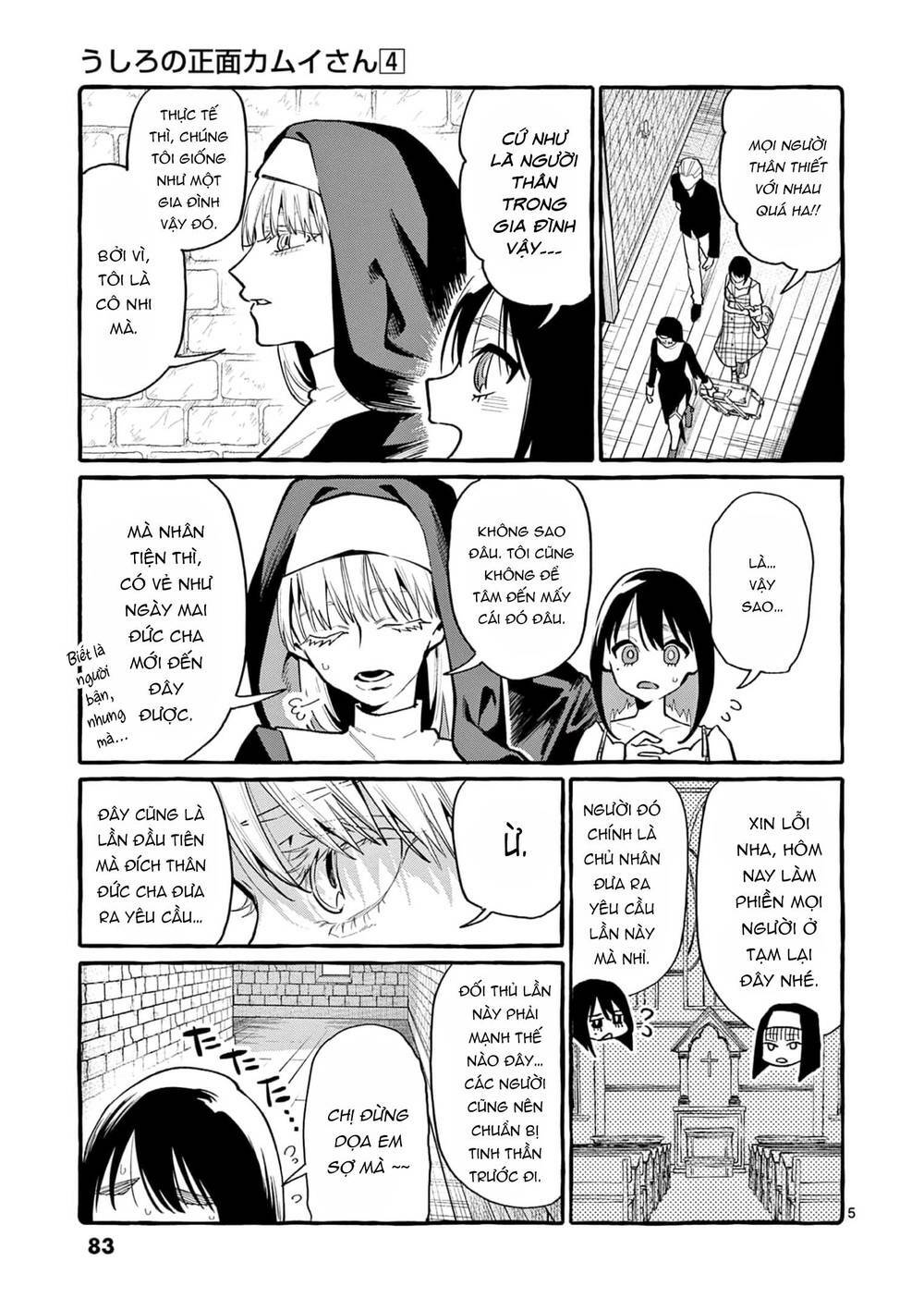 Ushiro No Shoumen Kamui-San Chương 34 Ảnh 8