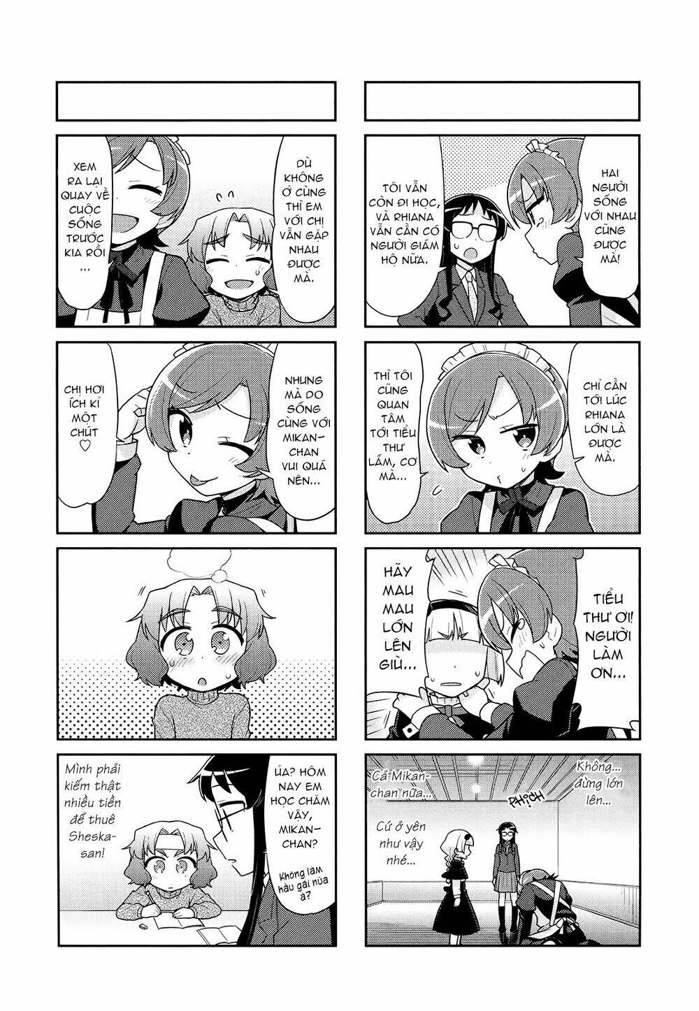 Majyo To Houki To Kurobuchi Megane Chương 45 Ảnh 4