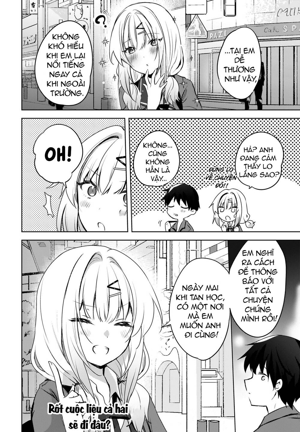 Ushiro No Seki No Gyaru Ni Sukarete Shimatta Chương 9 Ảnh 26