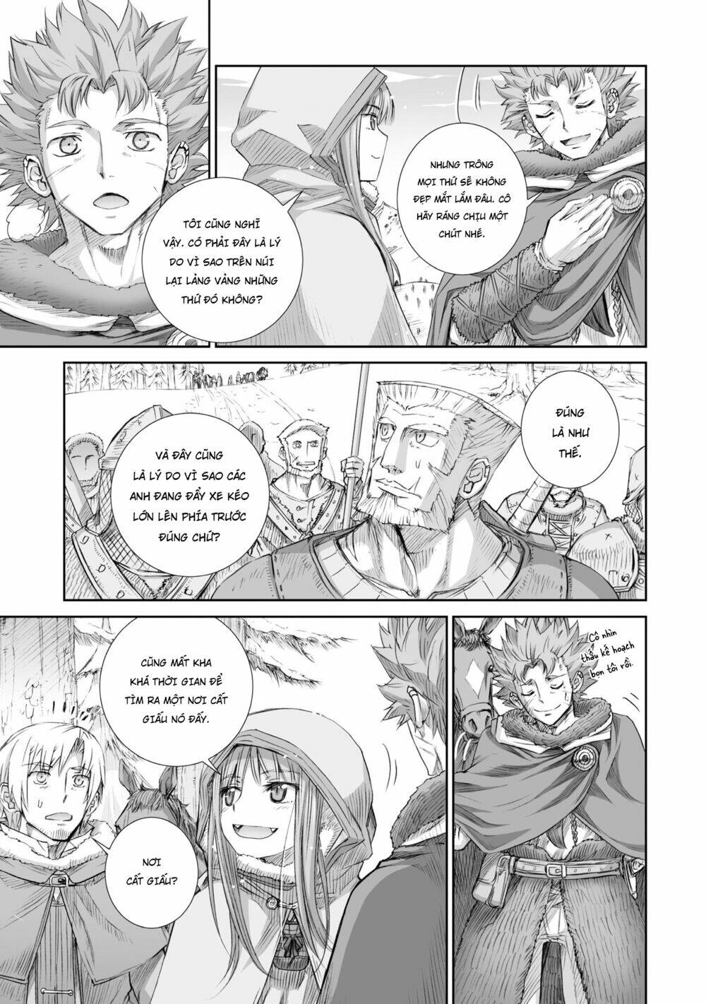 Ookami To Koushinryou Chương 89 Ảnh 8
