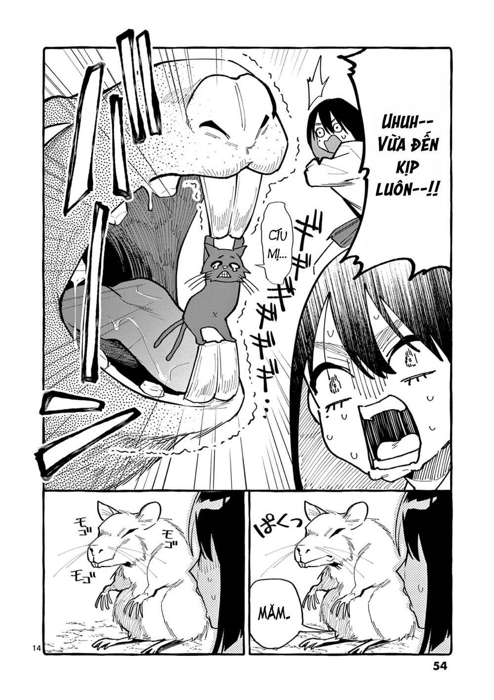 Ushiro No Shoumen Kamui-San Chương 32 Ảnh 17