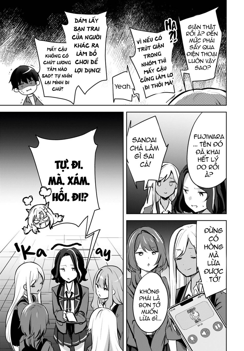 Ushiro No Seki No Gyaru Ni Sukarete Shimatta Chương 9 Ảnh 19
