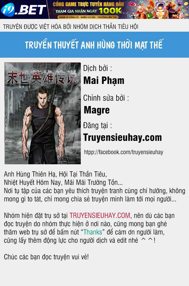 Truyền Thuyết Anh Hùng Thời Mạt Thế Chương 2 Ảnh 2