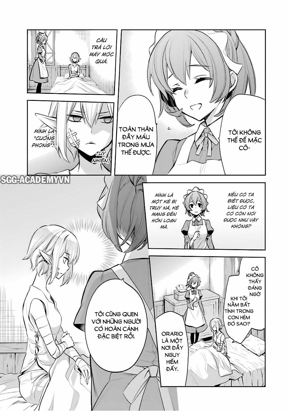 Dungeon Ni Deai O Motomeru No Wa Machigatte Iru Darou Ka: Familia Chronicle Episode Ryu Chương 11 Ảnh 19