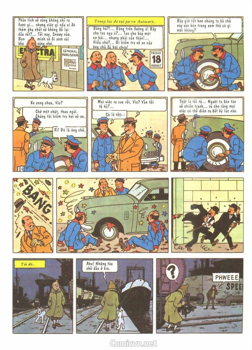Những Cuộc Phiêu Lưu Của Tintin Chương 1 Ảnh 8