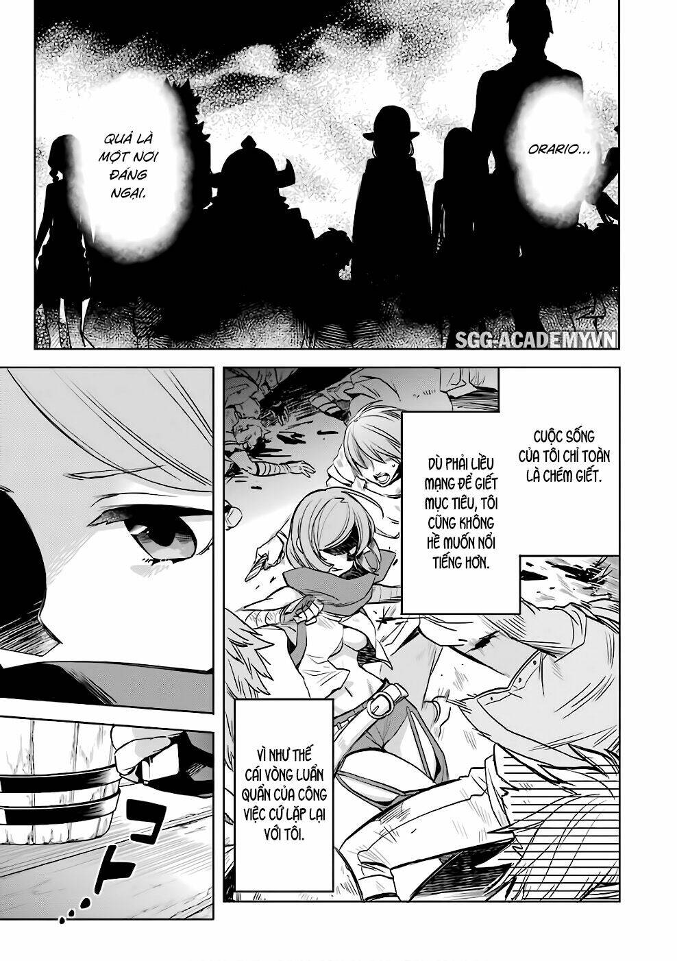 Dungeon Ni Deai O Motomeru No Wa Machigatte Iru Darou Ka: Familia Chronicle Episode Ryu Chương 10 Ảnh 18