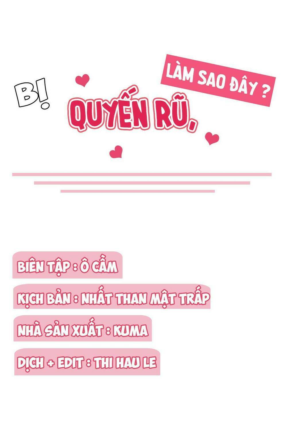 Bị Quyến Rũ, Làm Sao Đây? Chương 1 Ảnh 3
