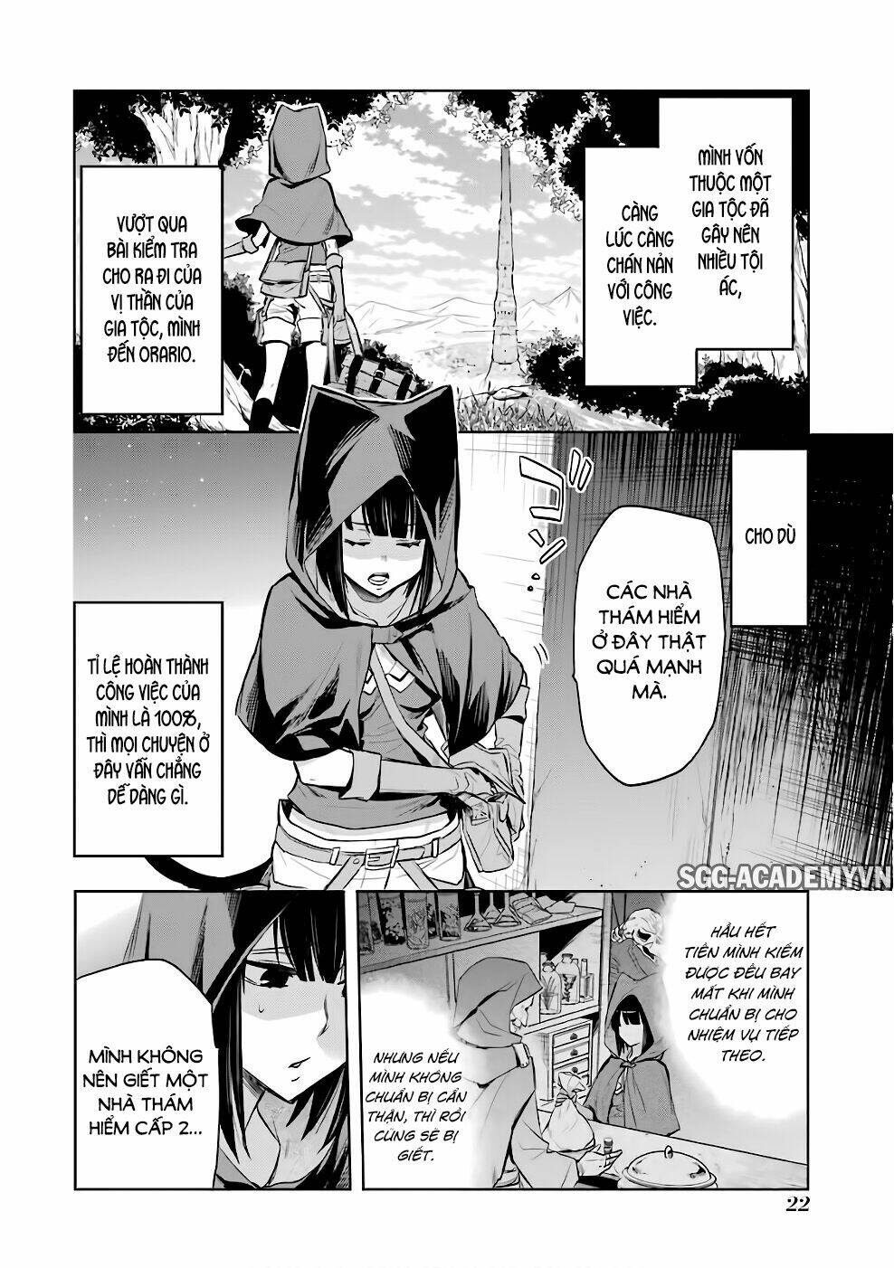 Dungeon Ni Deai O Motomeru No Wa Machigatte Iru Darou Ka: Familia Chronicle Episode Ryu Chương 10 Ảnh 27