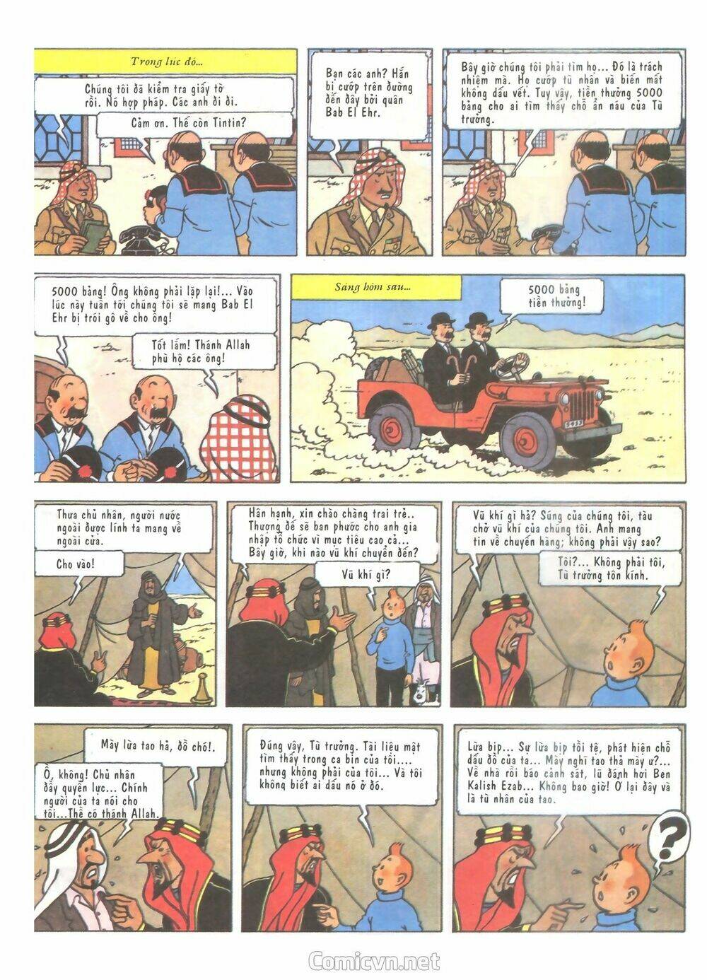 Những Cuộc Phiêu Lưu Của Tintin Chương 1 Ảnh 19