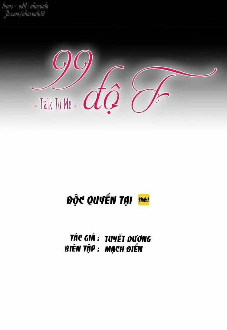 99 Độ F - Talk To Me Chương 23 Ảnh 8