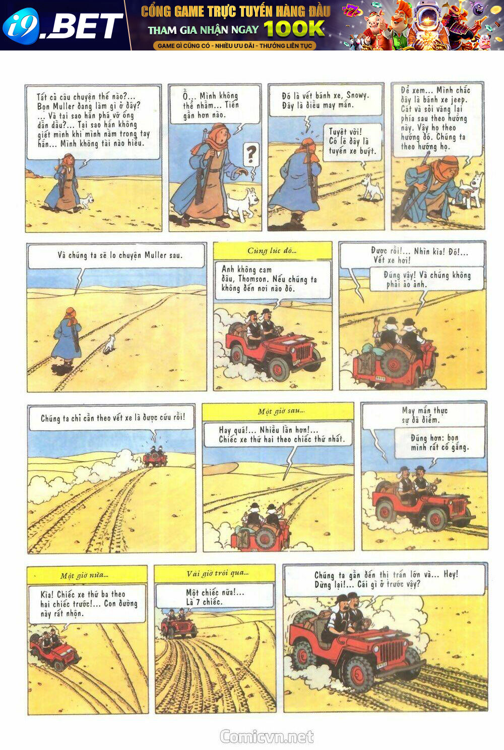 Những Cuộc Phiêu Lưu Của Tintin Chương 1 Ảnh 31