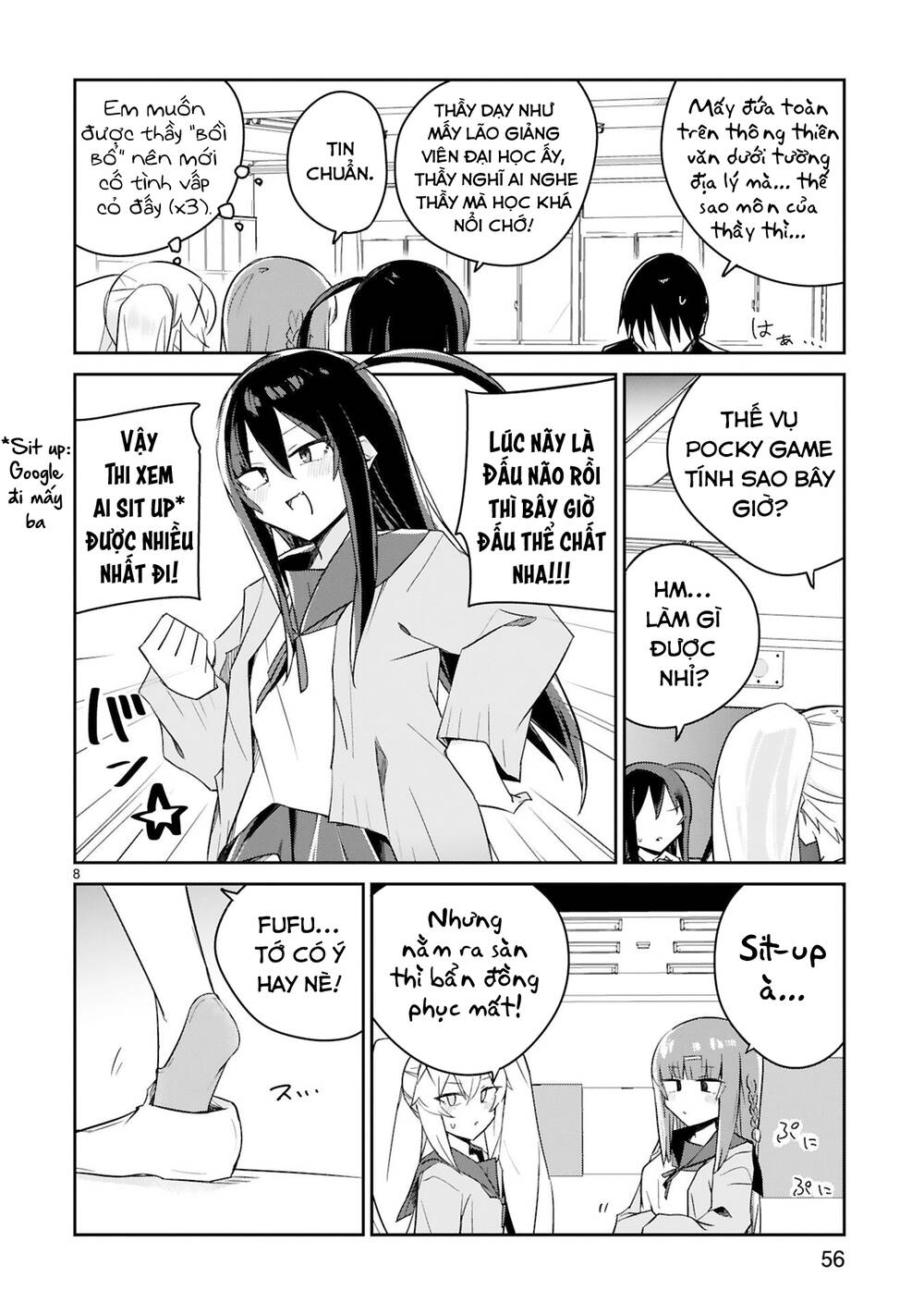 Zaako Zako Zako Zako Sensei (Sensei Tép Riu Tép Riu Tép Riu Tép Riuu) Chương 4 Ảnh 9