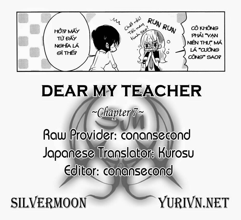 Dear My Teacher Chương 7 Ảnh 29