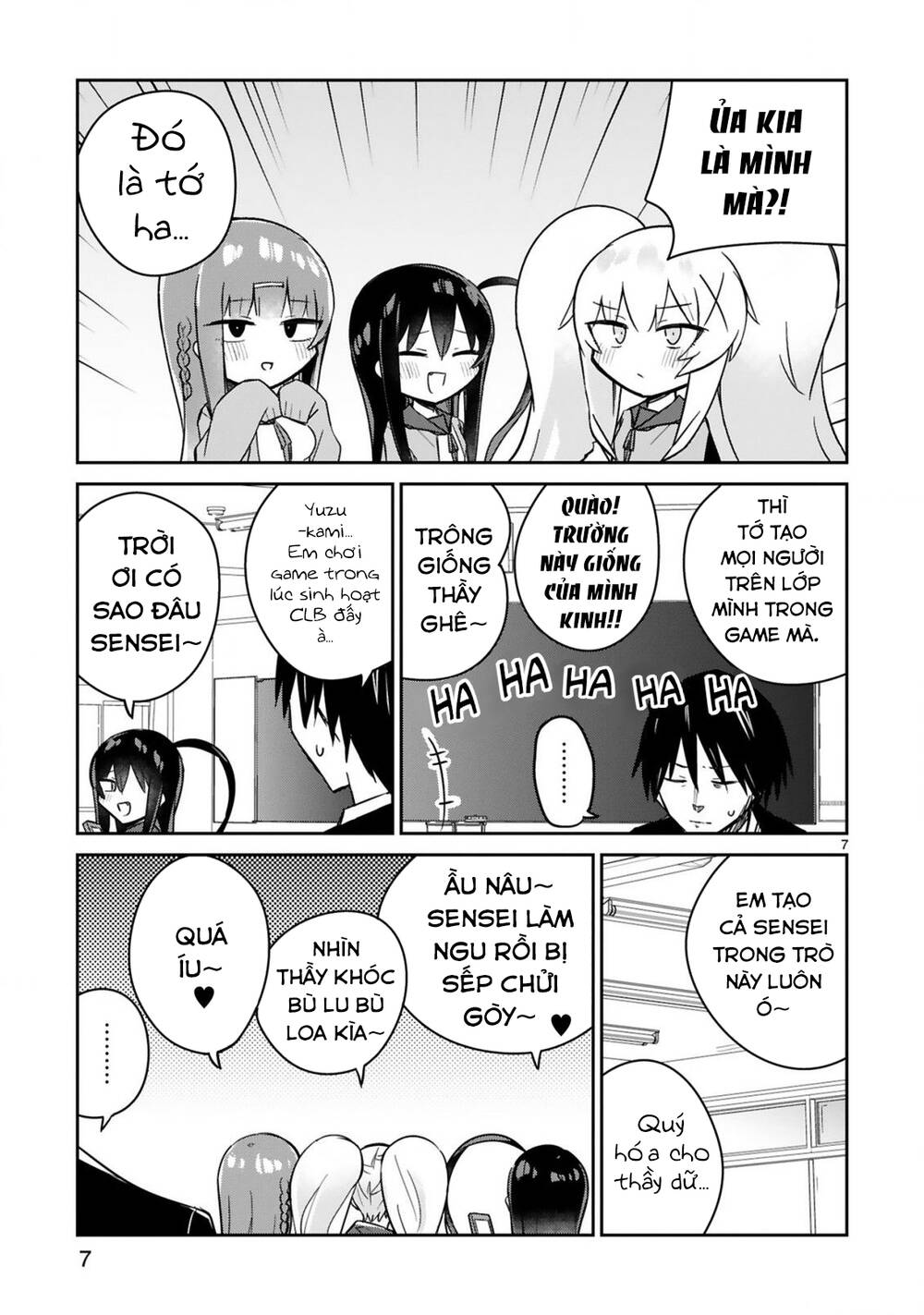 Zaako Zako Zako Zako Sensei (Sensei Tép Riu Tép Riu Tép Riu Tép Riuu) Chương 7 Ảnh 9