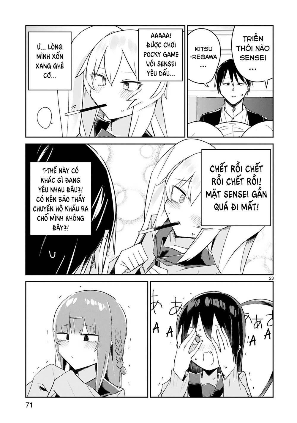 Zaako Zako Zako Zako Sensei (Sensei Tép Riu Tép Riu Tép Riu Tép Riuu) Chương 4 Ảnh 24