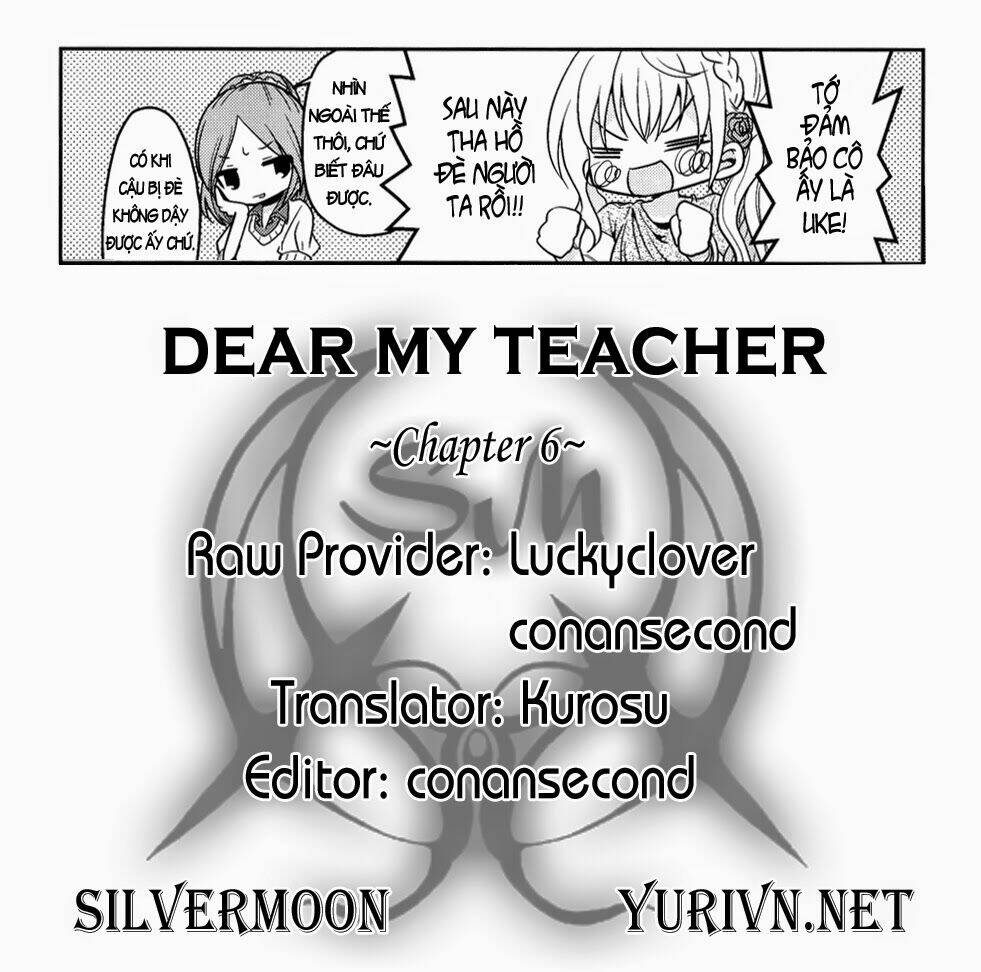 Dear My Teacher Chương 6 Ảnh 32