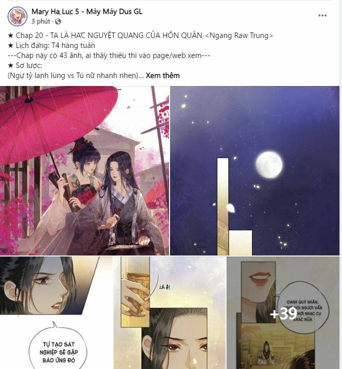 Để Ta Làm Ánh Trăng Đen Của Hôn Quân Chương 20 Ảnh 24