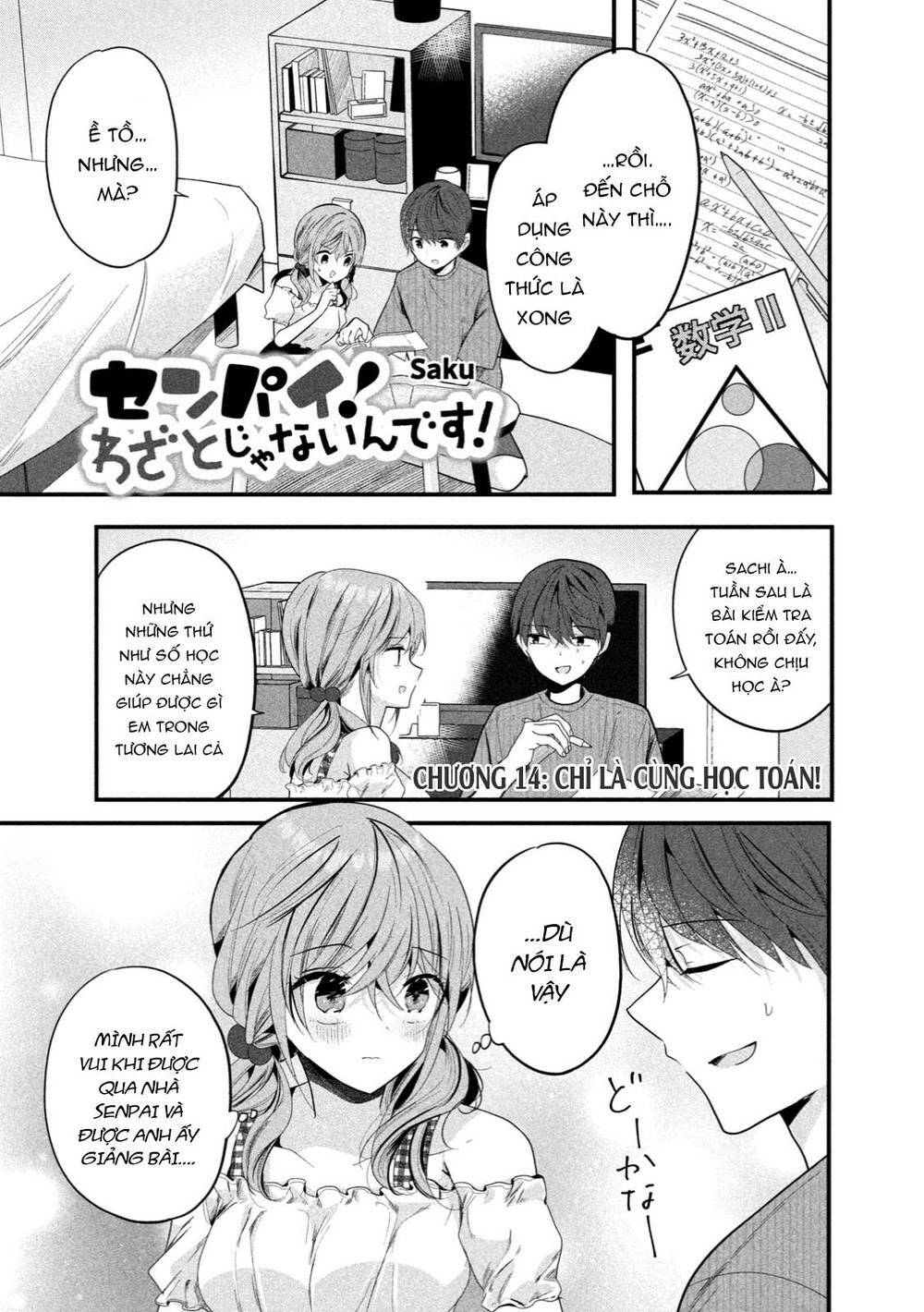 Senpai! Em Không Cố Ý Đâu! Chương 14 Ảnh 3